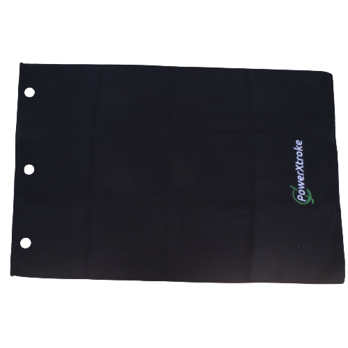 Microfiber towel for golf clubs – ideal for removing dirt and moisture, part of the PowerXtroke cleaning system