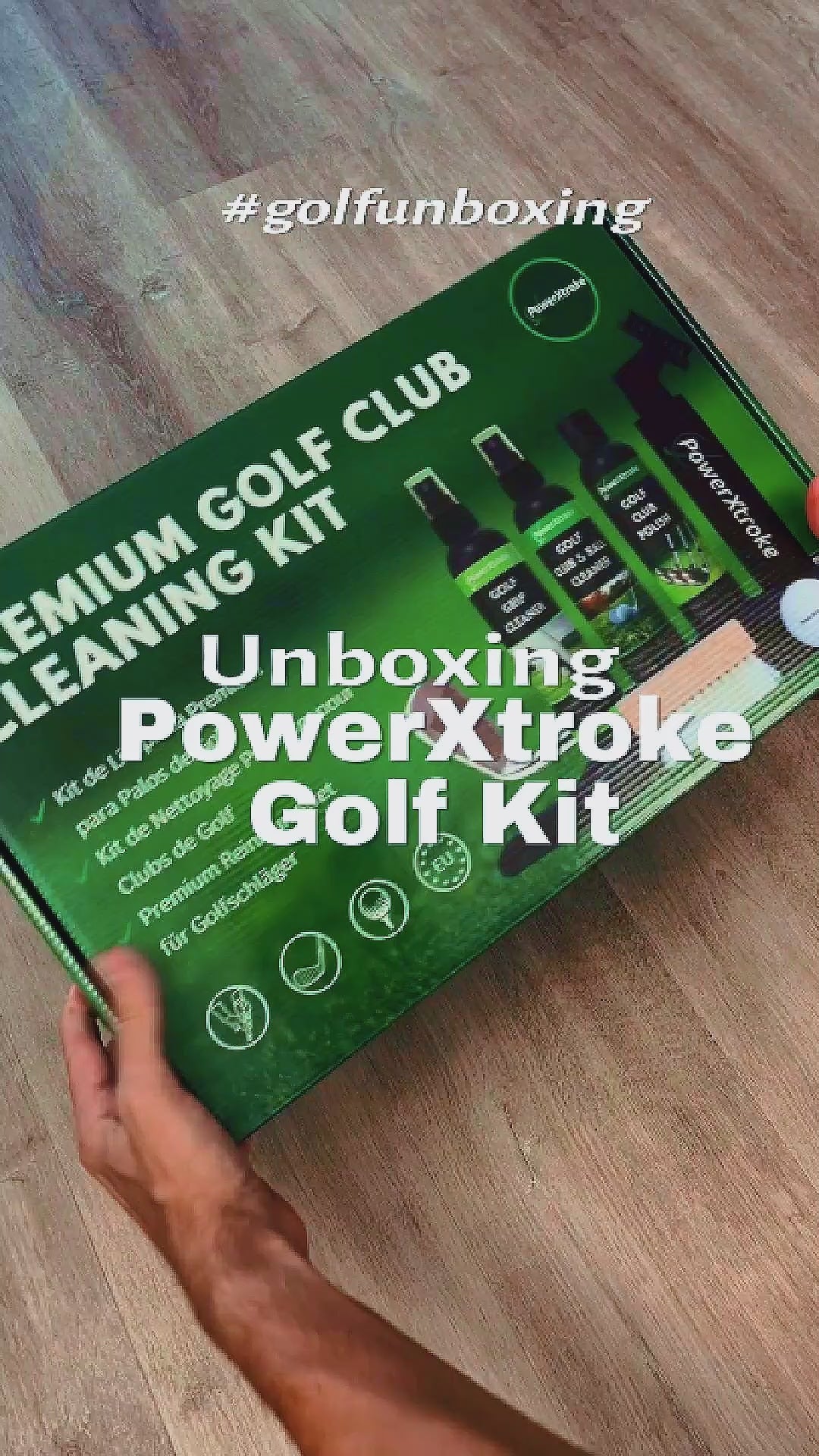 Load video: Unboxing the perfect golf Gift